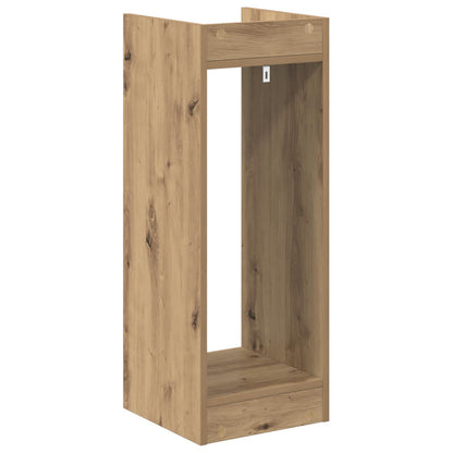 Plant Stand Artisan Oak 30 x 30 x 80 cm Engineered Wood