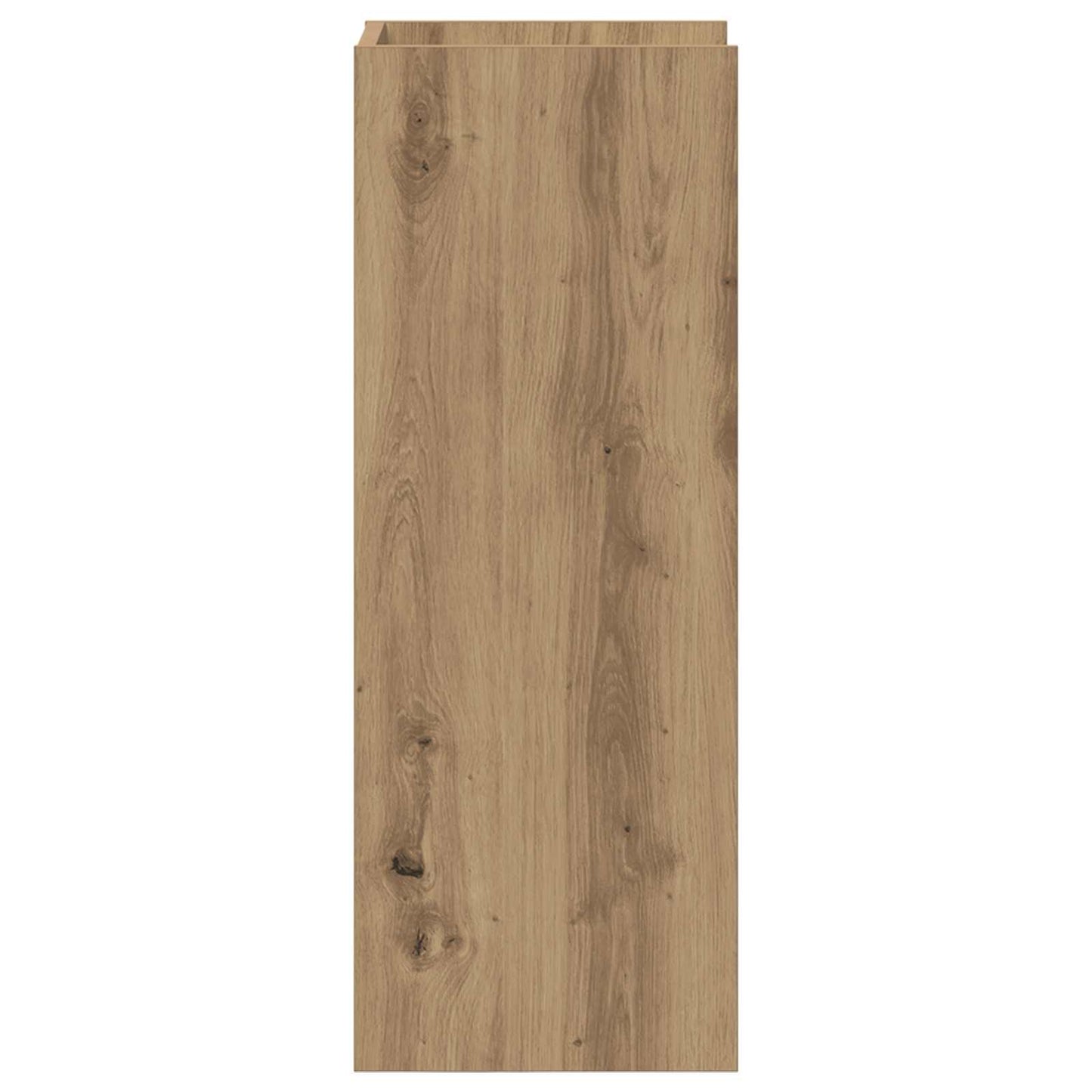 Plant Stand Artisan Oak 30 x 30 x 80 cm Engineered Wood