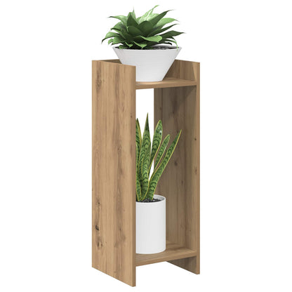 Plant Stand 2 pcs Artisan Oak 30 x 30 x 80 cm Engineered Wood