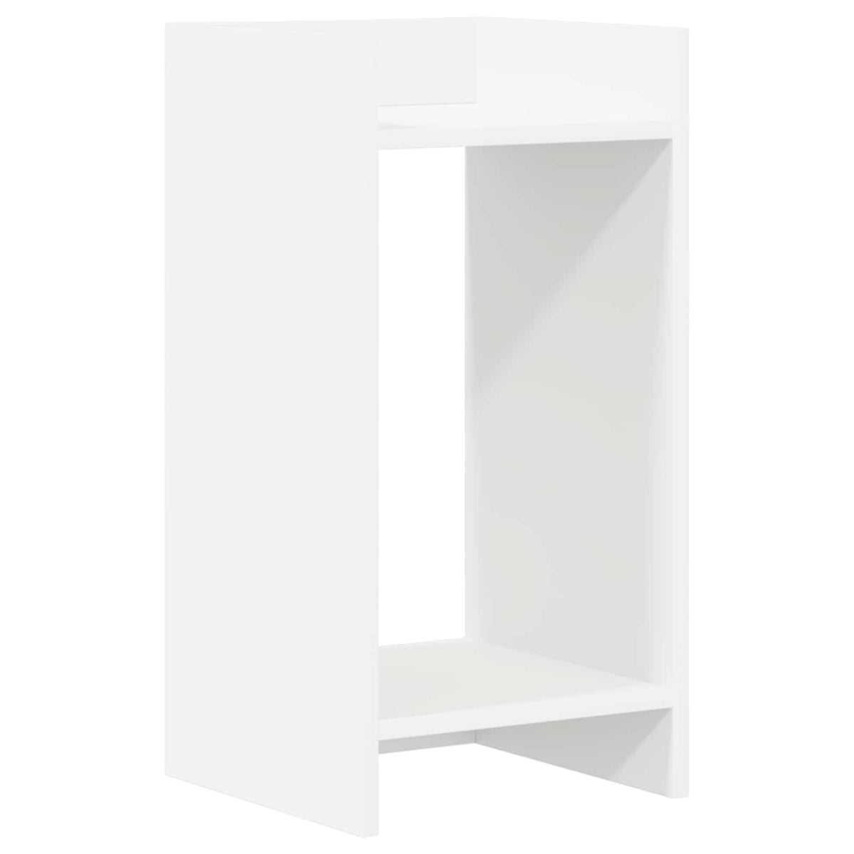 Plant Stand 2 pcs White 30 x 30 x 60 cm Engineered Wood