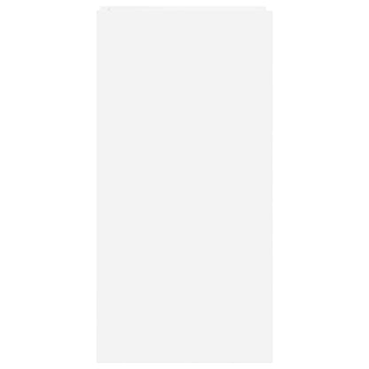 Plant Stand 2 pcs White 30 x 30 x 60 cm Engineered Wood