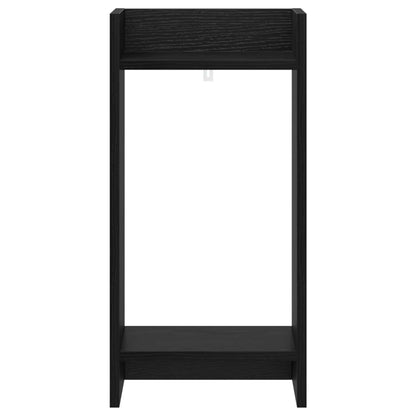 Plant Stand Black Oak 30 x 30 x 60 cm Engineered Wood