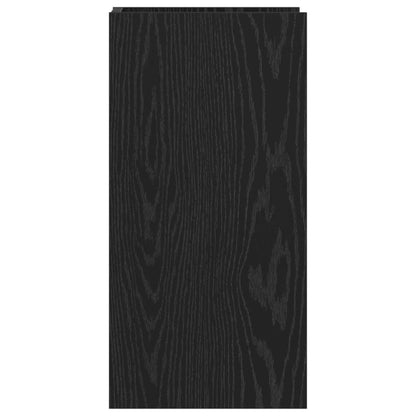 Plant Stand Black Oak 30 x 30 x 60 cm Engineered Wood