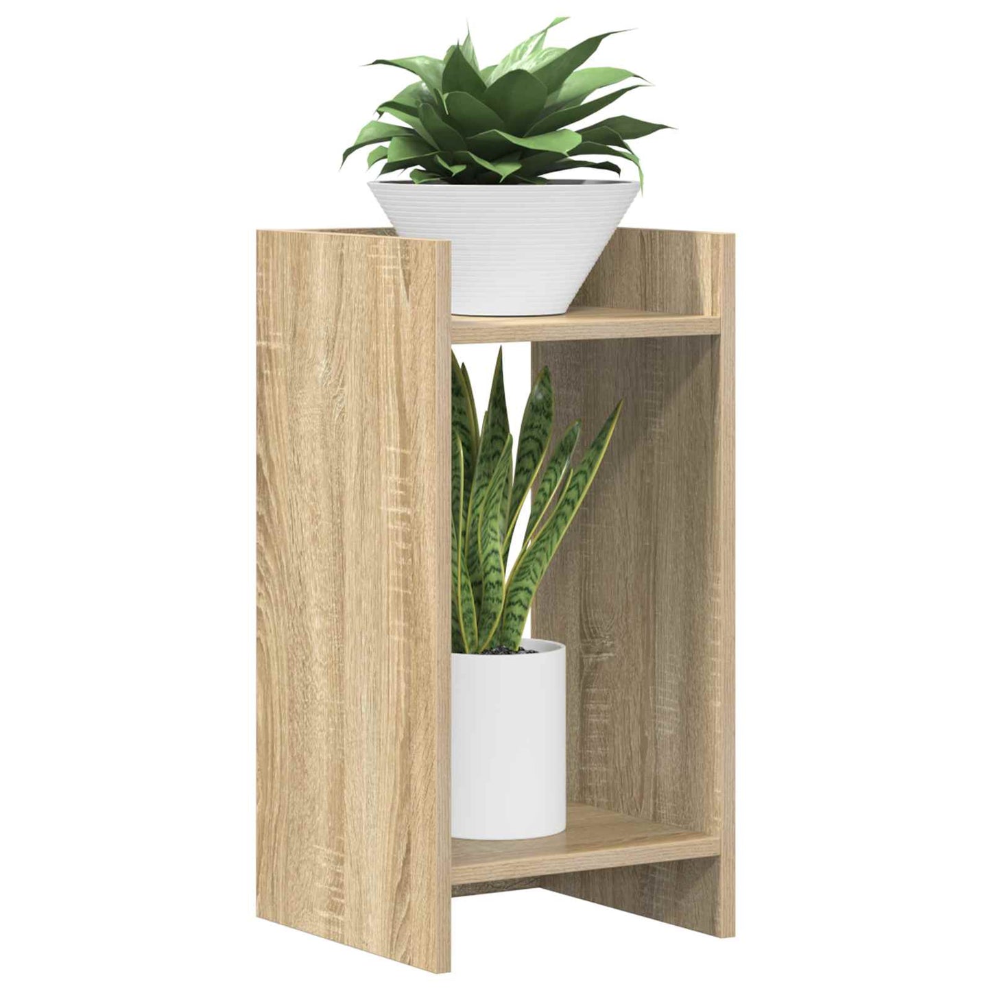 Plant Stand 2 pcs Sonoma Oak 30 x 30 x 60 cm Engineered Wood