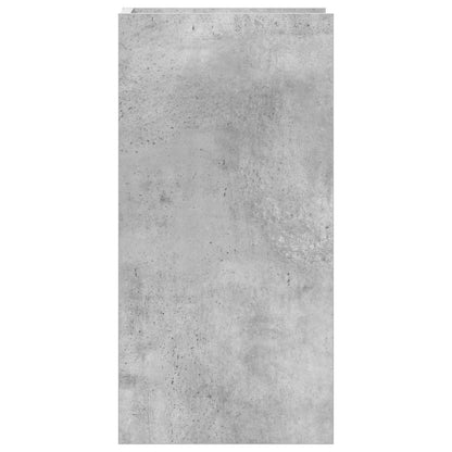 Plant Stand 2 pcs Concrete Grey 30 x 30 x 60 cm Engineered Wood