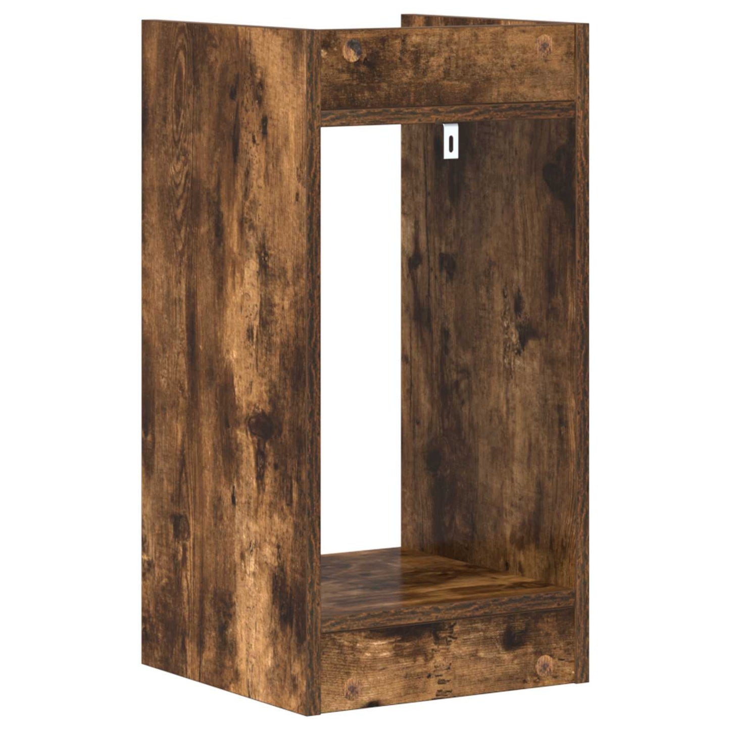 Plant Stand 2 pcs Smoked Oak 30 x 30 x 60 cm Engineered Wood