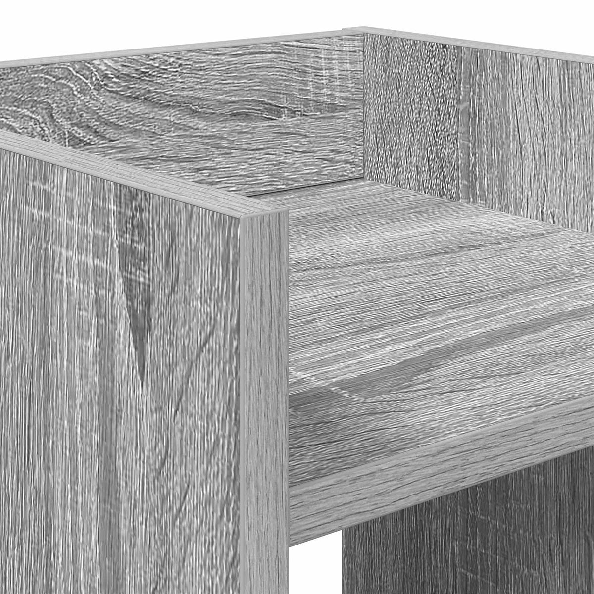 Plant Stand 2 pcs Grey Sonoma 30 x 30 x 60 cm Engineered Wood