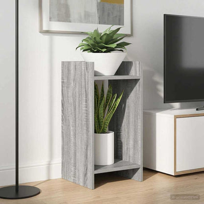 Plant Stand 2 pcs Grey Sonoma 30 x 30 x 60 cm Engineered Wood