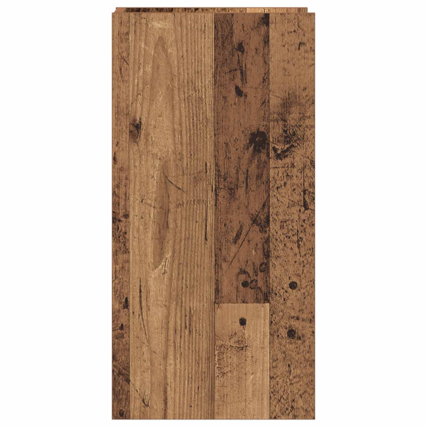 Plant Stand with Shelf Old Wood 30 x 30 x 60 cm Engineered Wood