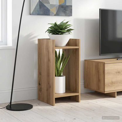 Plant Stand 2 pcs Artisan Oak 30 x 30 x 60 cm Engineered Wood