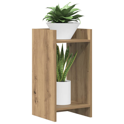 Plant Stand 2 pcs Artisan Oak 30 x 30 x 60 cm Engineered Wood
