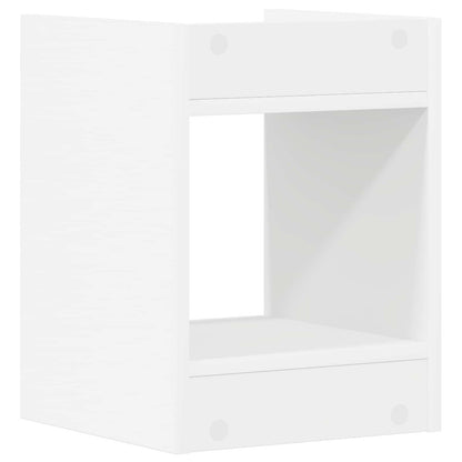 Plant Stand 2 pcs White 30 x 30 x 40 cm Engineered Wood