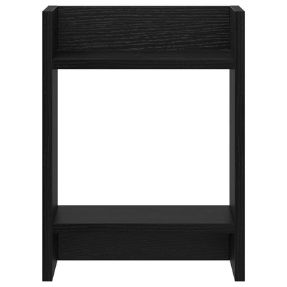Plant Stand Black Oak 30 x 30 x 40 cm Engineered Wood