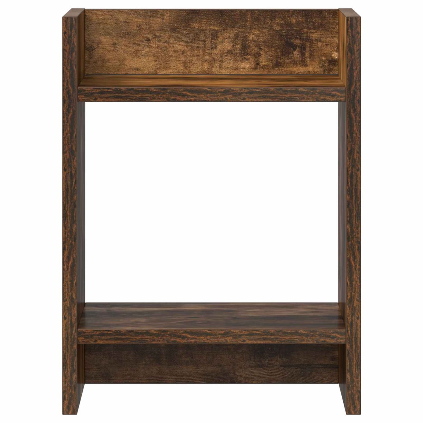 Plant Stand Smoked Oak 30 x 30 x 40 cm Engineered Wood