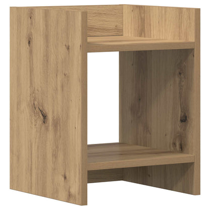 Plant Stand Artisan Oak 30 x 30 x 40 cm Engineered Wood
