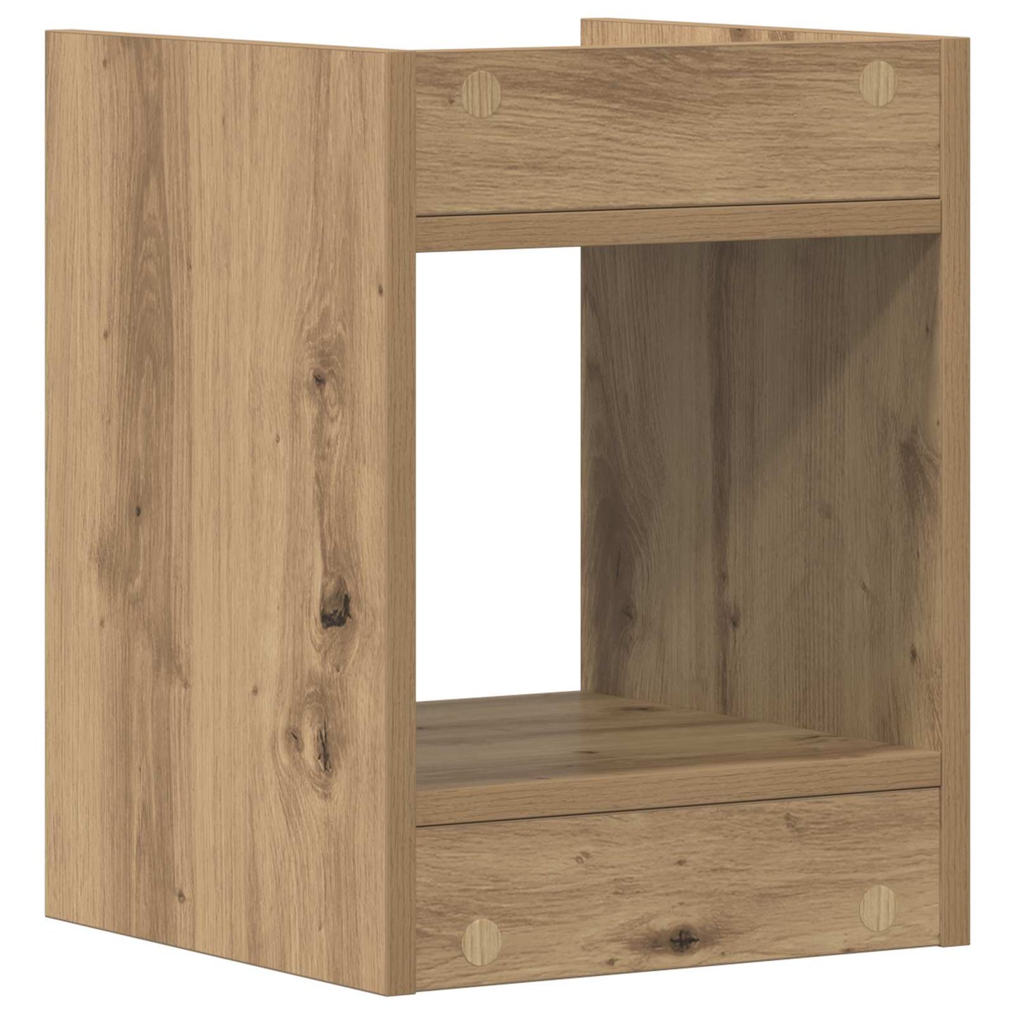 Plant Stand Artisan Oak 30 x 30 x 40 cm Engineered Wood