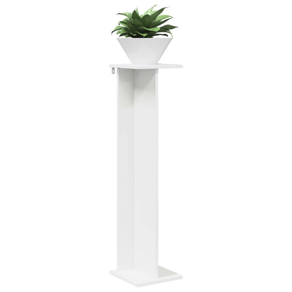 Plant Stand White 25 x 25.5 x 100.5 cm Engineered Wood