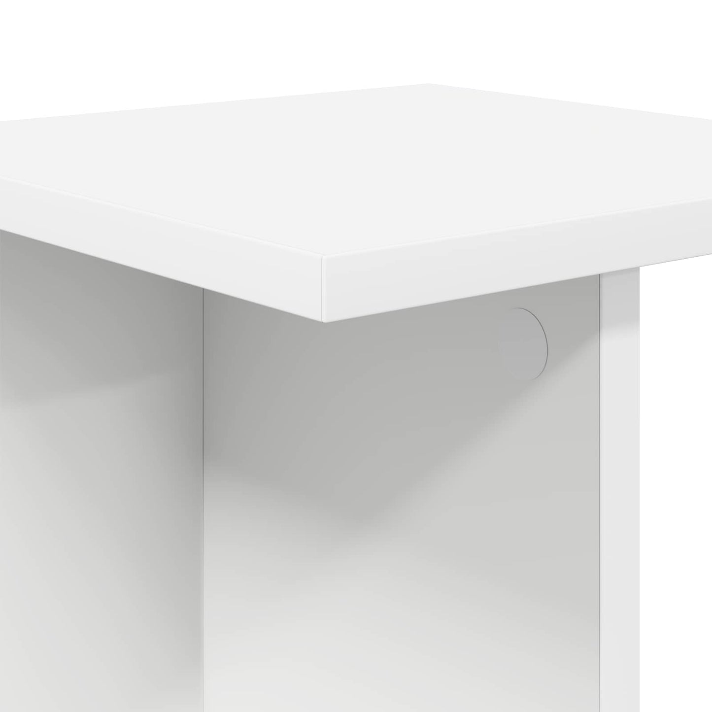 Plant Stand 2 pcs White 25 x 25.5 x 100.5 cm Engineered Wood