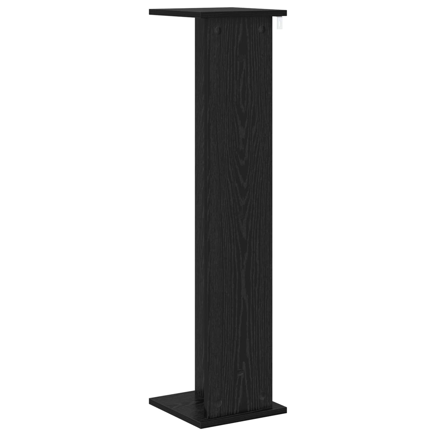 Plant Stand 2 pcs Black Oak 25 x 25.5 x 100.5 cm
