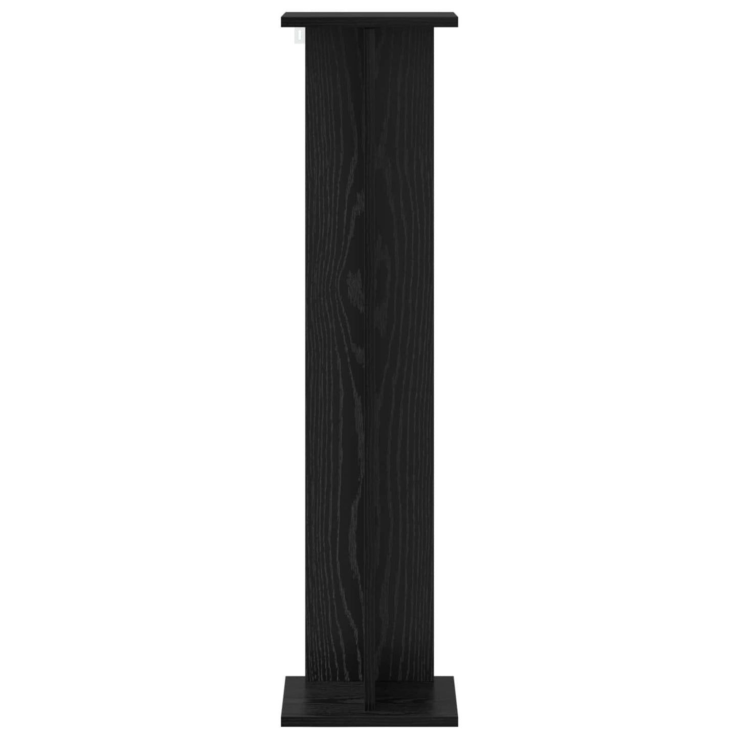 Plant Stand 2 pcs Black Oak 25 x 25.5 x 100.5 cm