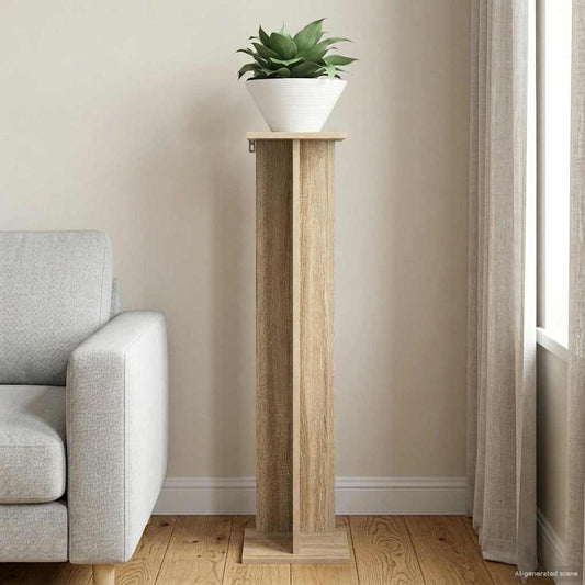 Plant Stand Sonoma Oak 25 x 25.5 x 100.5 cm Engineered Wood