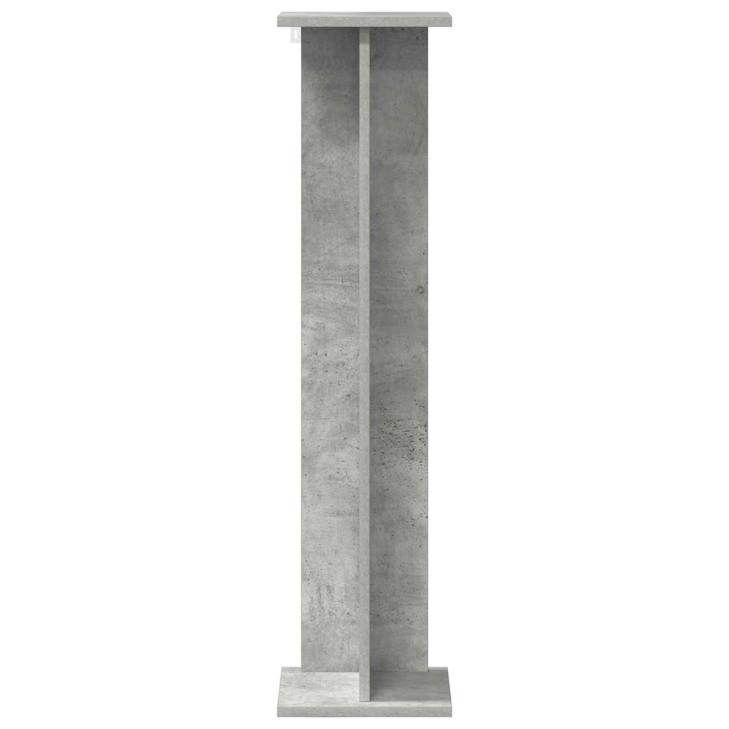 Plant Stand Concrete Grey 25 x 25.5 x 100.5 cm Engineered Wood