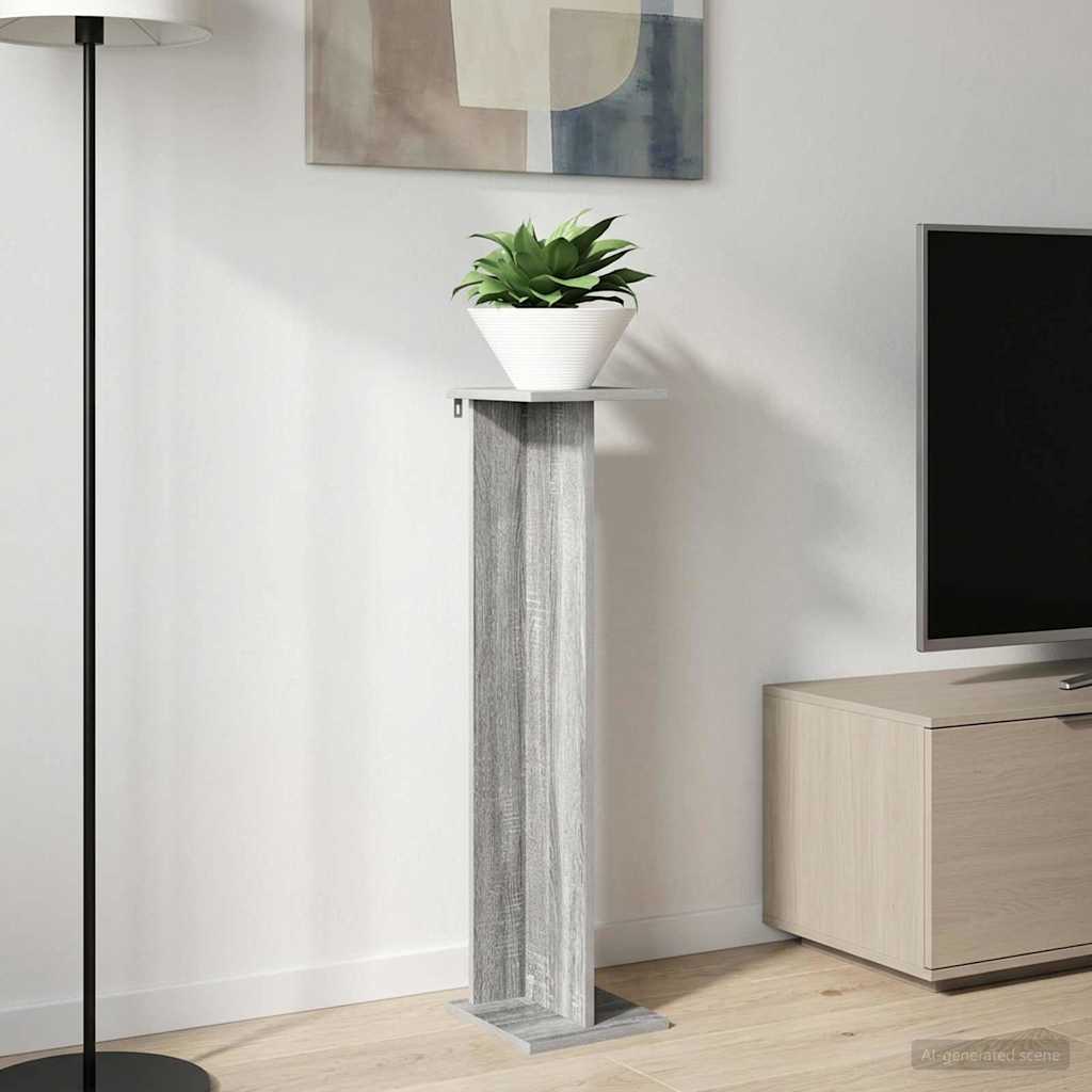 Plant Stand Grey Sonoma 25 x 25.5 x 100.5 cm Engineered Wood