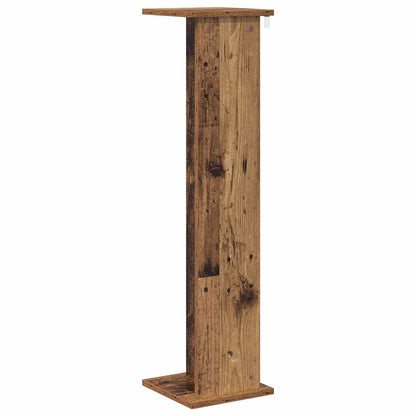 Plant Stand 2 pcs Old Wood 25 x 25.5 x 100.5 cm Engineered Wood