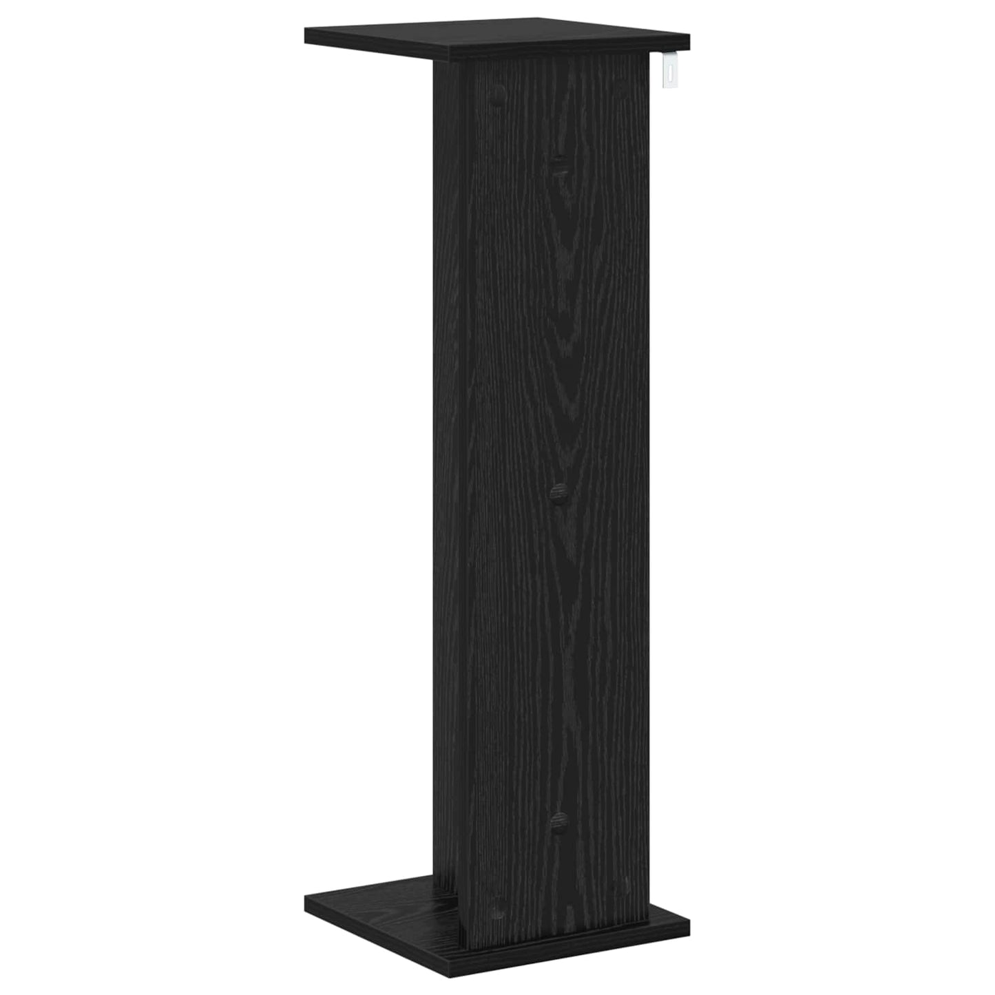 Plant Stand 2 pcs Black Oak 25 x 25.5 x 80.5 cm Engineered Wood