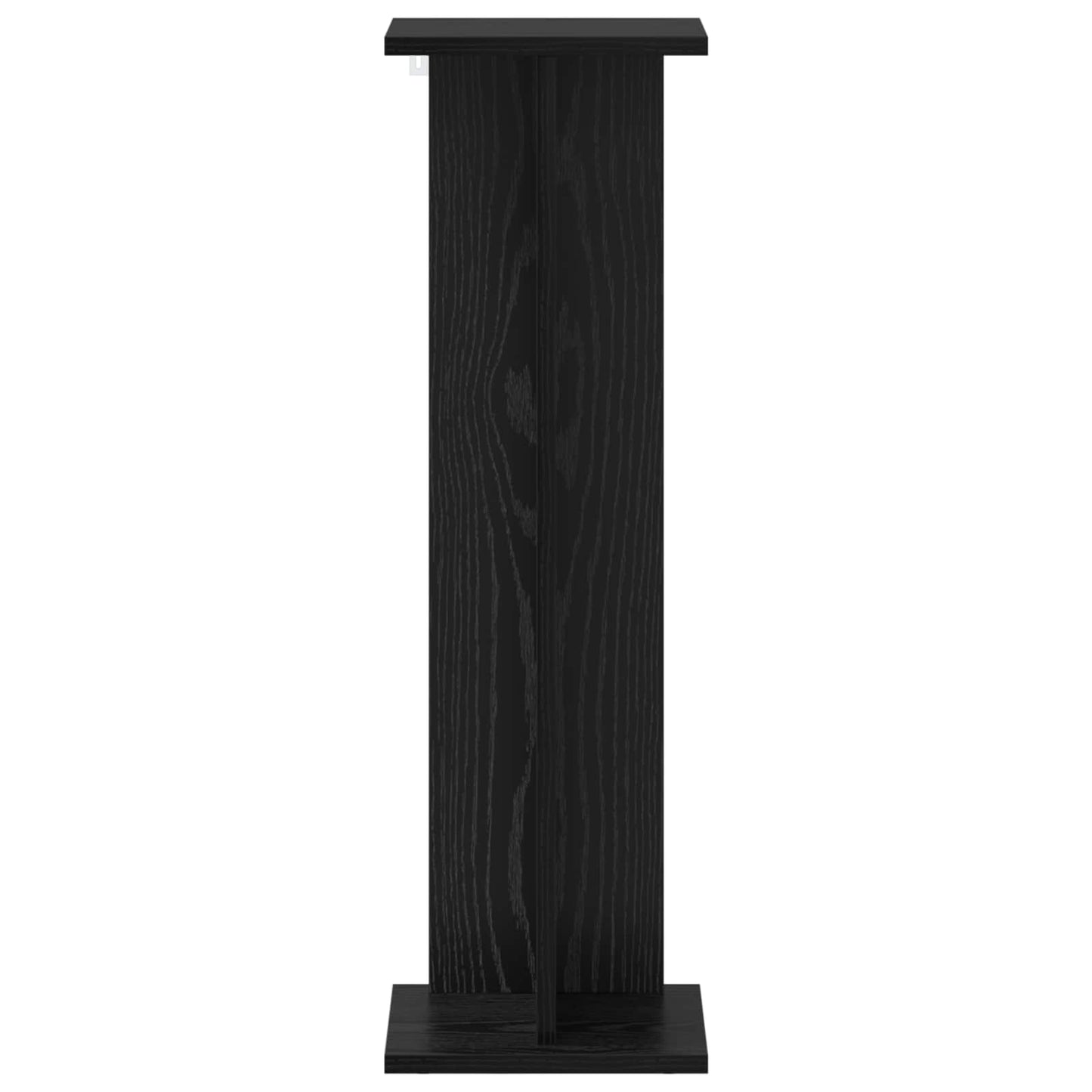 Plant Stand 2 pcs Black Oak 25 x 25.5 x 80.5 cm Engineered Wood