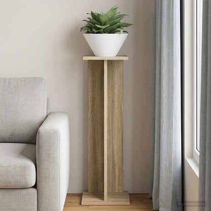 Plant Stand Sonoma Oak 25 x 25.5 x 80.5 cm Engineered Wood