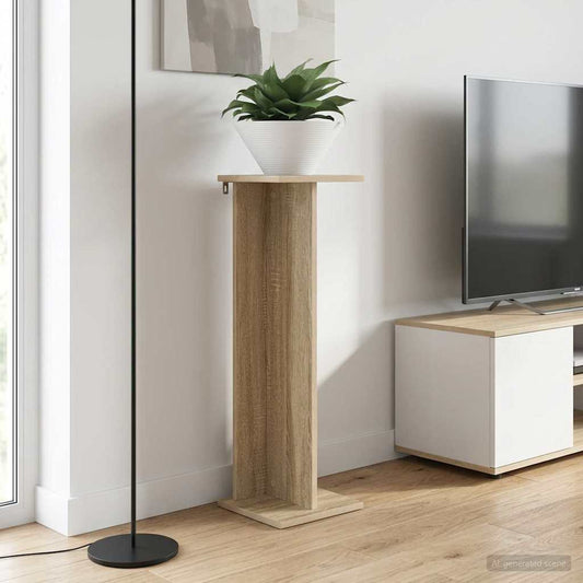 Plant Stand 2 pcs Sonoma Oak 25 x 25.5 x 80.5 cm