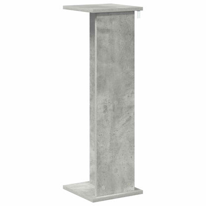 Plant Stand Concrete Grey 25 x 25.5 x 80.5 cm Engineered Wood