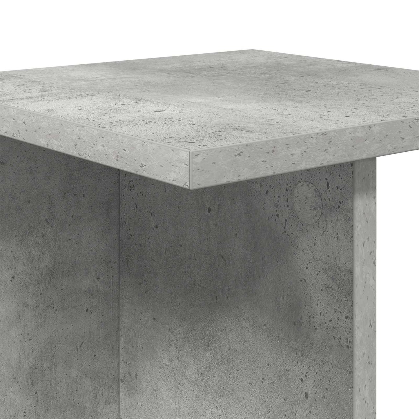 Plant Stand 2 pcs Concrete Grey 25 x 25.5 x 80.5 cm