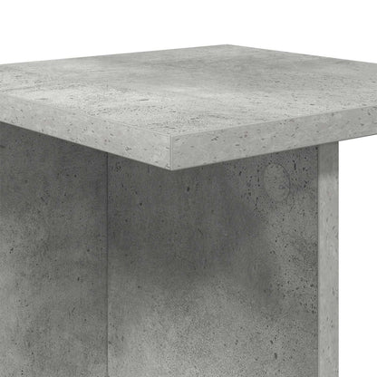Plant Stand 2 pcs Concrete Grey 25 x 25.5 x 80.5 cm