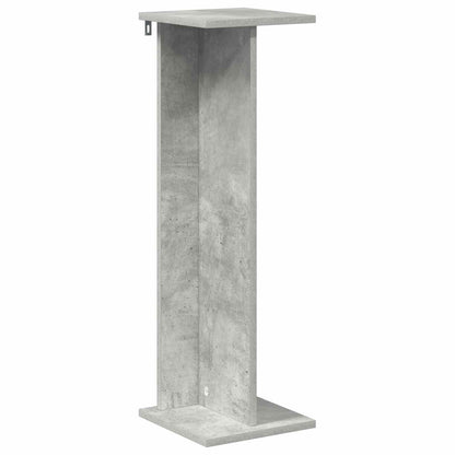 Plant Stand 2 pcs Concrete Grey 25 x 25.5 x 80.5 cm