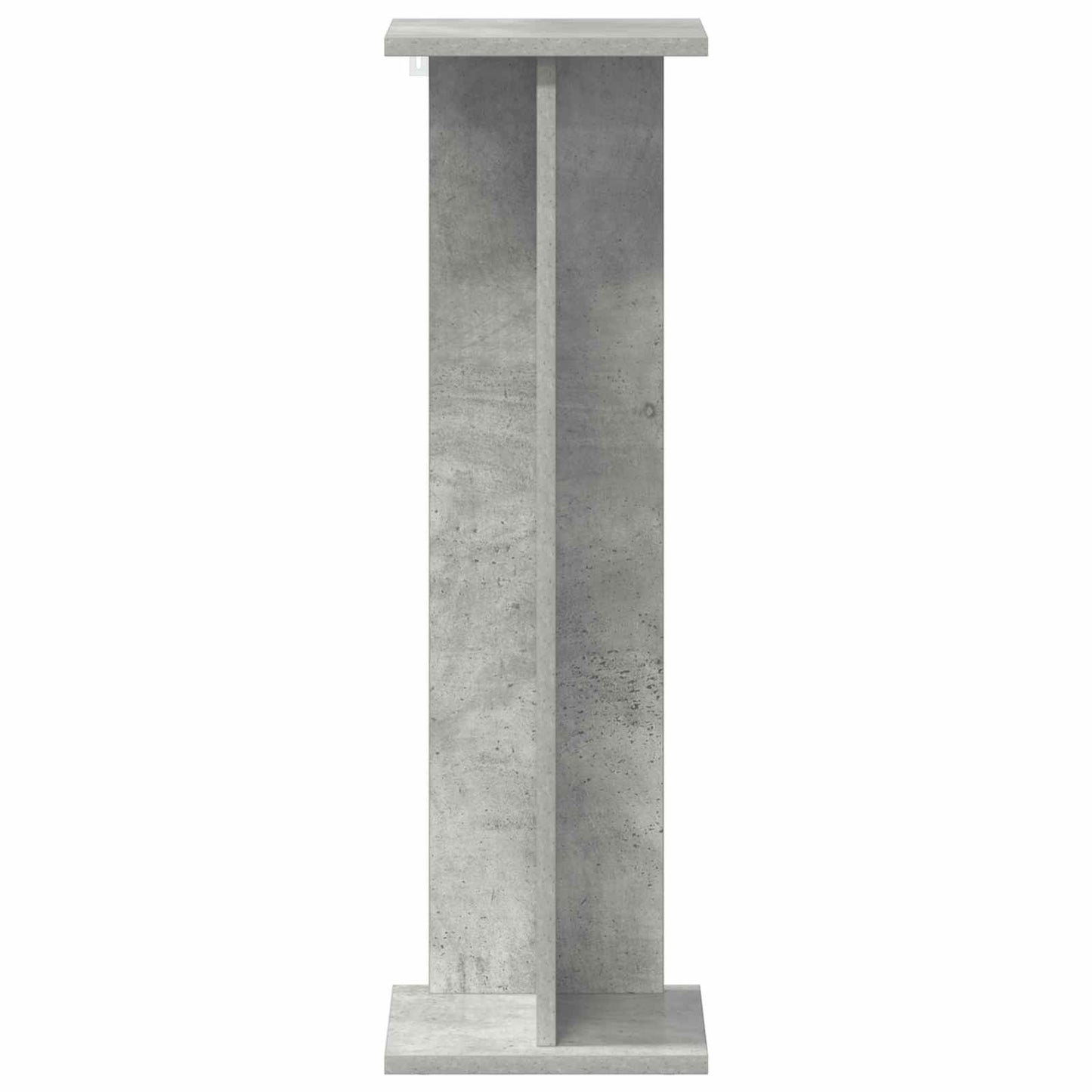Plant Stand 2 pcs Concrete Grey 25 x 25.5 x 80.5 cm