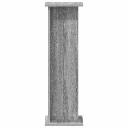 Plant Stand 2 pcs Grey Sonoma 25 x 25.5 x 80.5 cm