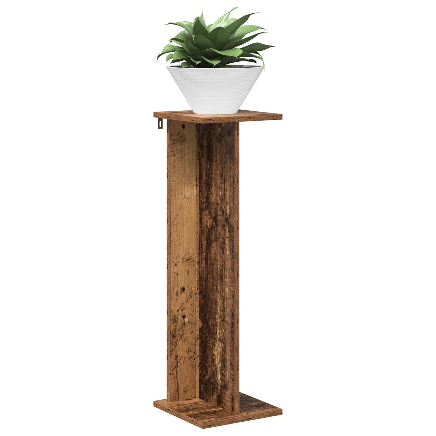 Plant Stand Old Wood 25 x 25.5 x 80.5 cm Engineered Wood
