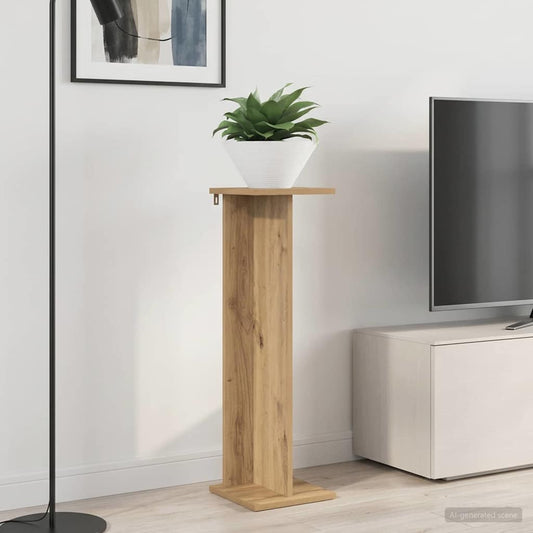 Plant Stand 2 pcs Artisan Oak 25 x 25.5 x 80.5 cm