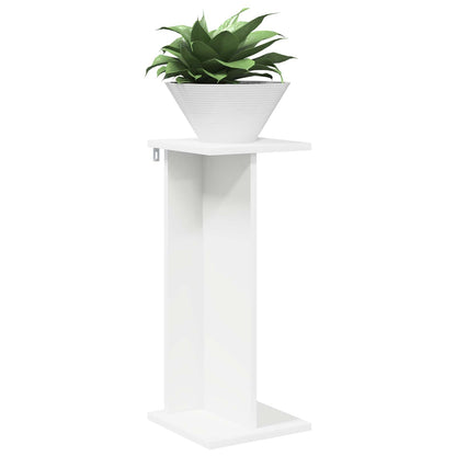 Plant Stand White 25 x 25.5 x 60.5 cm Engineered Wood