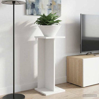 Plant Stand 2 pcs White 25 x 25.5 x 60.5 cm Engineered Wood