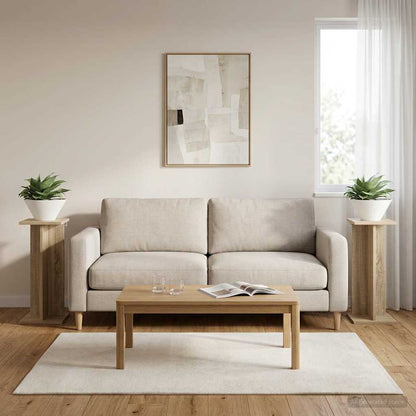 Plant Stand 2 pcs Sonoma Oak 25 x 25.5 x 60.5 cm