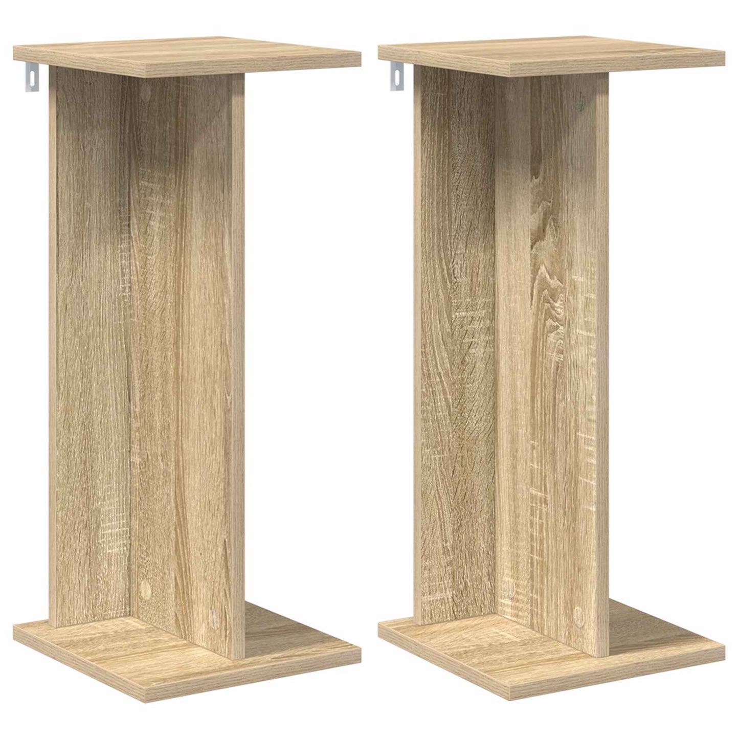 Plant Stand 2 pcs Sonoma Oak 25 x 25.5 x 60.5 cm