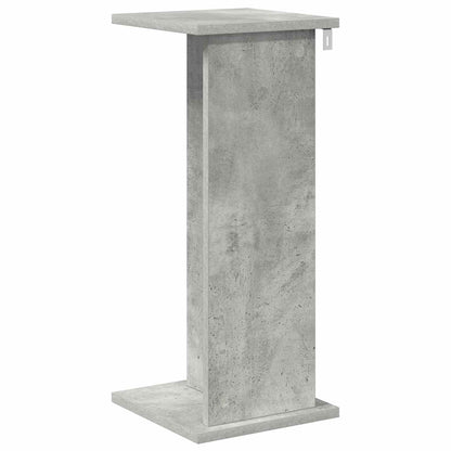 Plant Stand 2 pcs Concrete Grey 25 x 25.5 x 60.5 cm