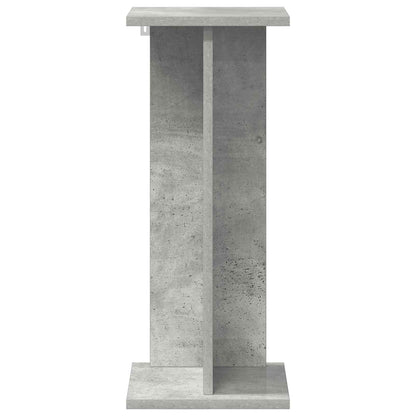 Plant Stand 2 pcs Concrete Grey 25 x 25.5 x 60.5 cm