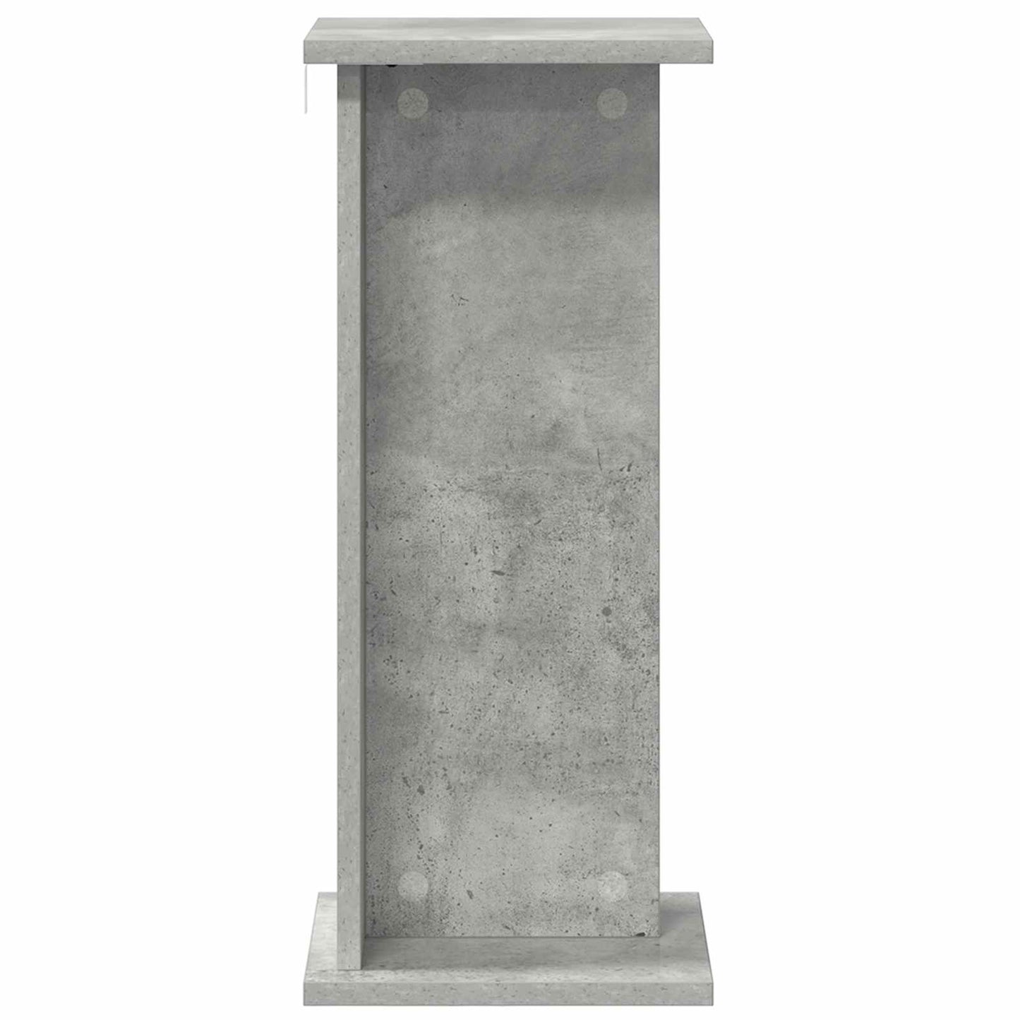 Plant Stand 2 pcs Concrete Grey 25 x 25.5 x 60.5 cm