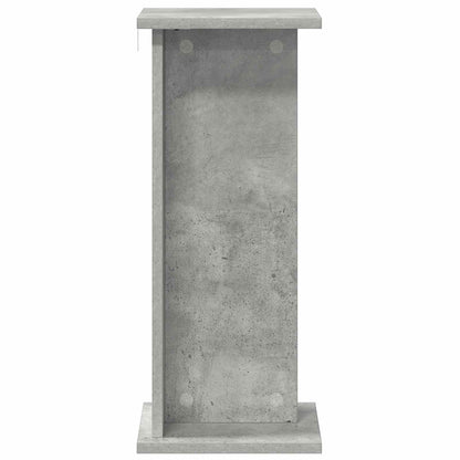 Plant Stand 2 pcs Concrete Grey 25 x 25.5 x 60.5 cm