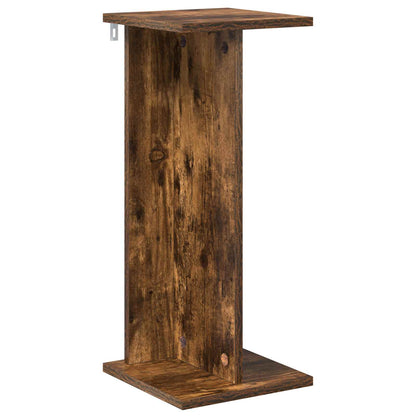 Plant Stand 2 pcs Smoked Oak 25 x 25.5 x 60.5 cm