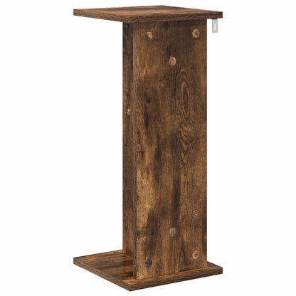 Plant Stand 2 pcs Smoked Oak 25 x 25.5 x 60.5 cm